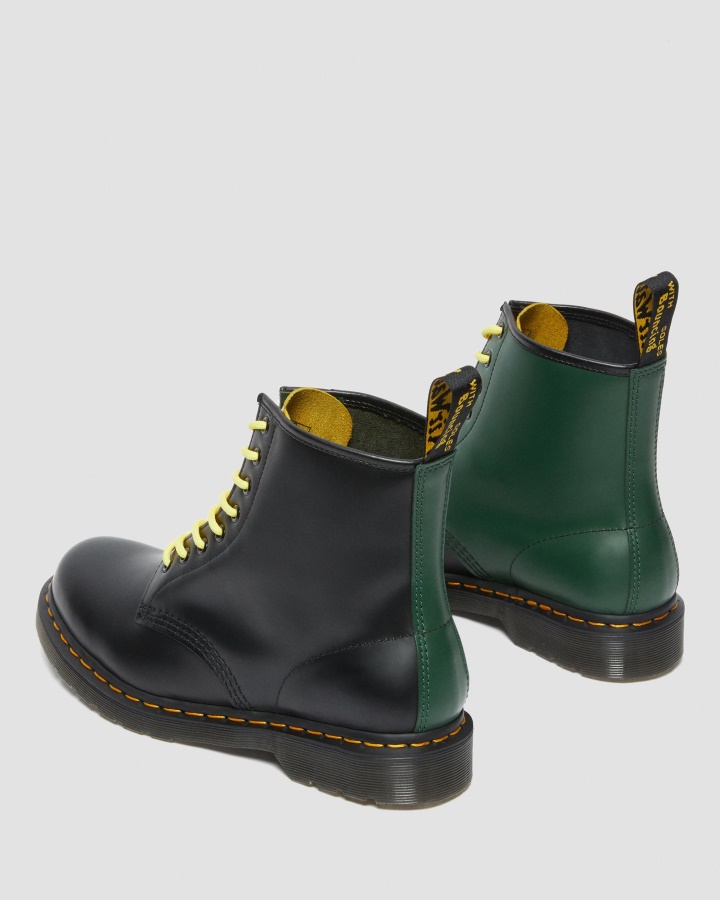 1460 Cizme Cu Siret Piele Neteda Contrast Neagra Piele Neteda Dr.martens Romania
