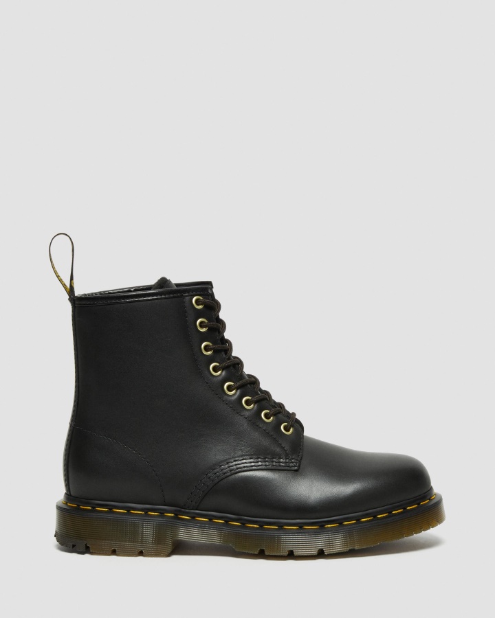 Cizme Dr.martens Romania Black Blizzard Wp 1460 Dm's Wintergrip Din Piele Cu Siret