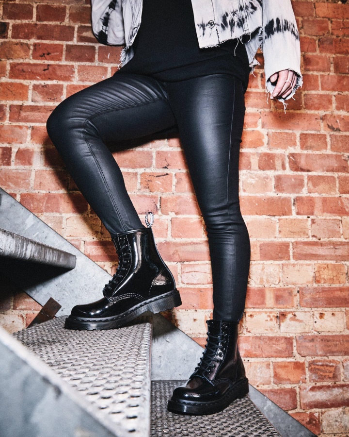 1460 Cizme Mono Lacuite Cu Siret Canada Dr.martens Romania Lampa Neagra Lacuita