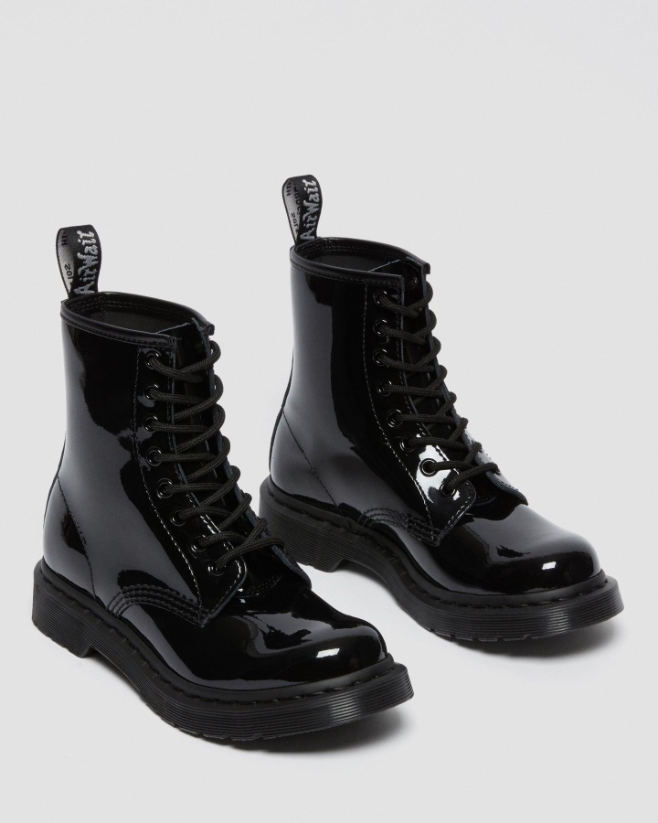 1460 Cizme Mono Lacuite Cu Siret Canada Dr.martens Romania Lampa Neagra Lacuita