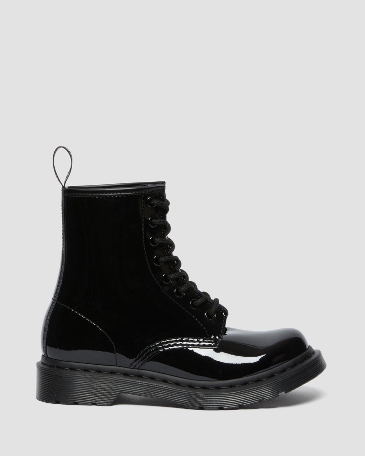 1460 Cizme Mono Lacuite Cu Siret Canada Dr.martens Romania Lampa Neagra Lacuita