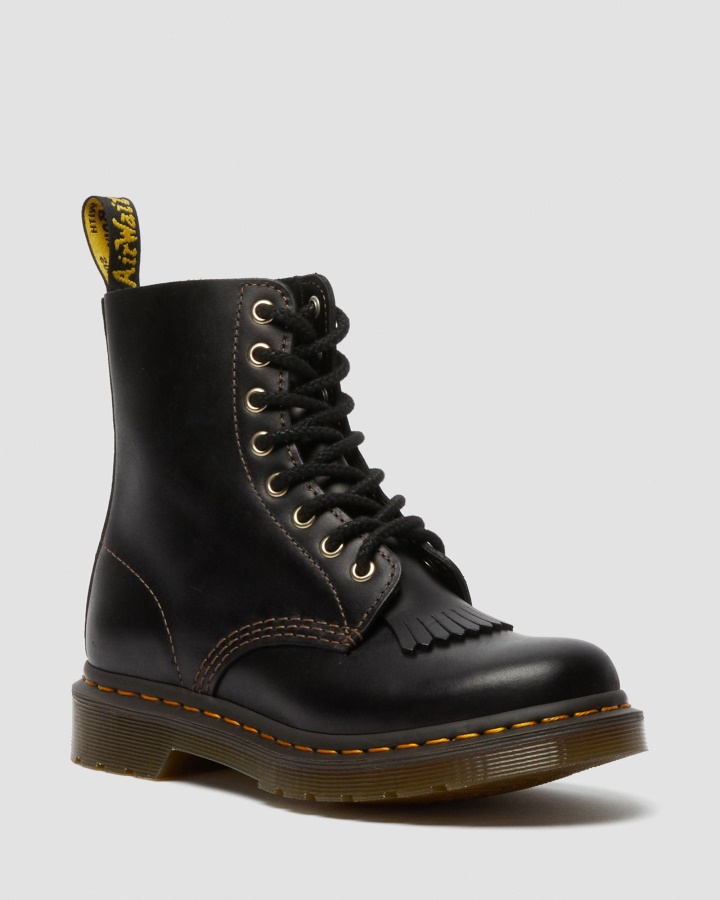 Cizme Din Piele Abruzzo Neagra Wp Dr.martens Romania 1460 Pascal Pascal