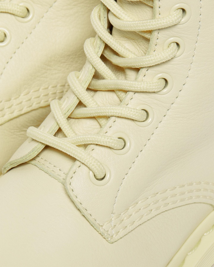 1460 Pascal Cizme De Dama Mono Siret Dr.martens Romania Crem Virginia