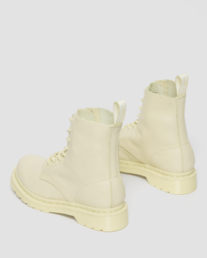 1460 Pascal Cizme De Dama Mono Siret Dr.martens Romania Crem Virginia