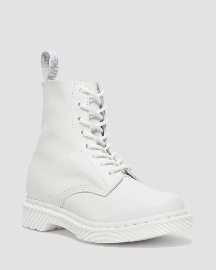 Cizme Albe Virginia Dr.martens Romania 1460 Pascal Dama Mono Siret