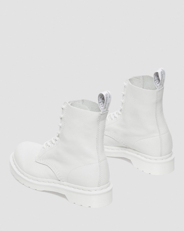 Cizme Albe Virginia Dr.martens Romania 1460 Pascal Dama Mono Siret
