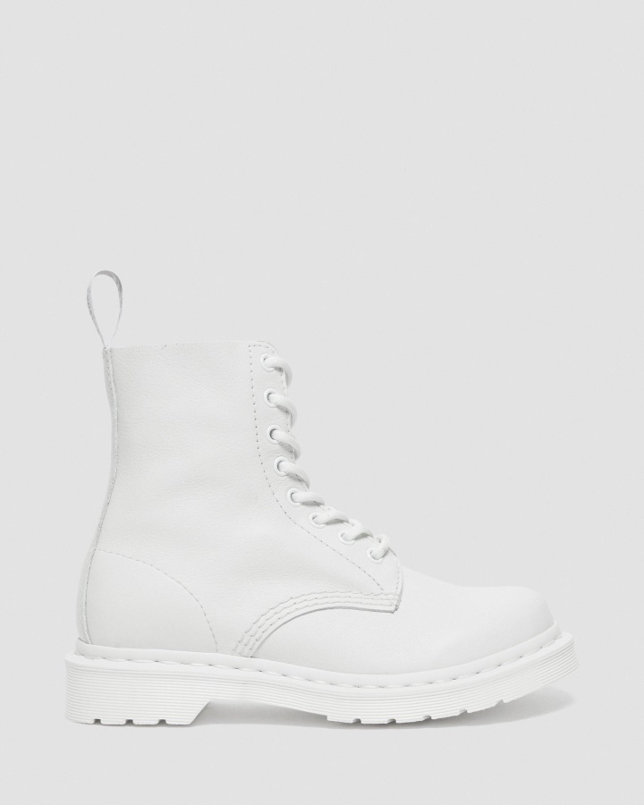 Cizme Albe Virginia Dr.martens Romania 1460 Pascal Dama Mono Siret