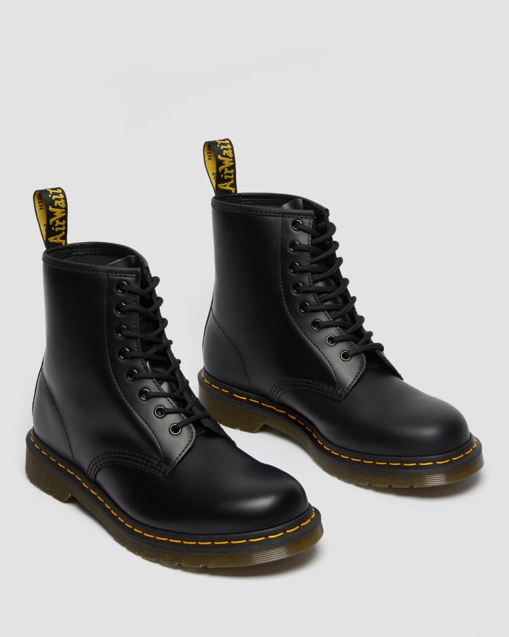 1460 Cizme Cu Siret Piele Neteda Piele Neteda Neagra Dr.martens Romania