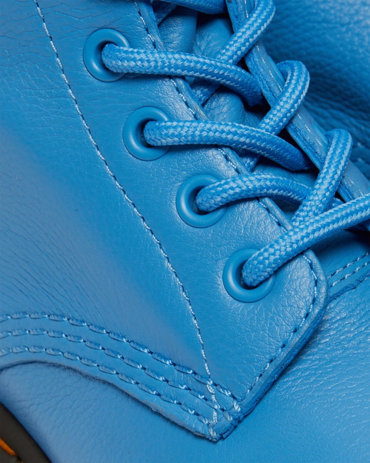 1460 Cizme De Dama Pascal Virginia Piele Albastru Virginia Dr.martens Romania