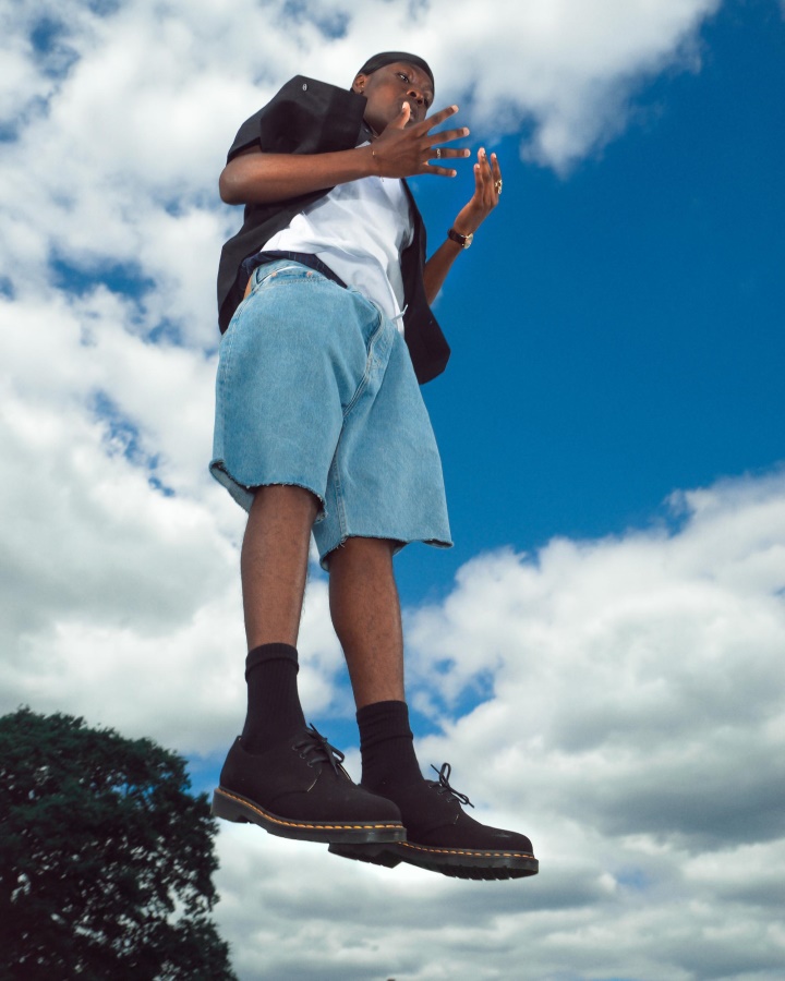 Pantofi Oxford Canvas Dr.martens Romania 1461 Negri