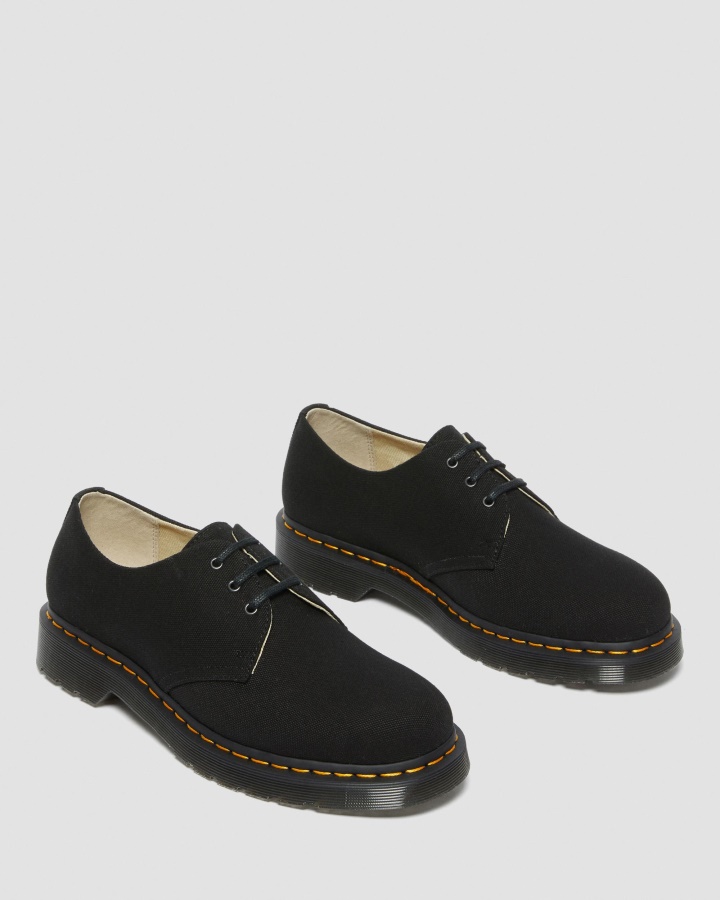 Pantofi Oxford Canvas Dr.martens Romania 1461 Negri