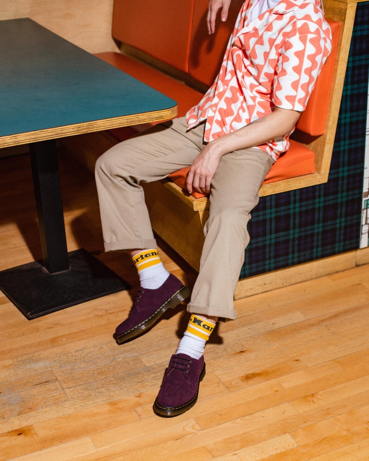 1461 Pantofi Oxford Din Catifea Dr.martens Romania Oxblood Ducesa Catifea