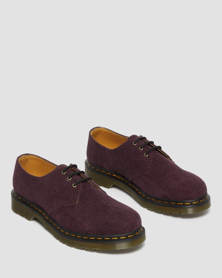 1461 Pantofi Oxford Din Catifea Dr.martens Romania Oxblood Ducesa Catifea