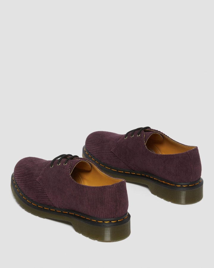 1461 Pantofi Oxford Din Catifea Dr.martens Romania Oxblood Ducesa Catifea