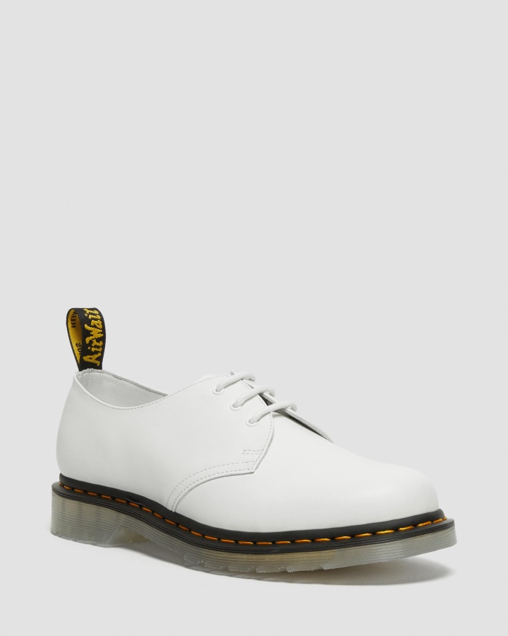 Dr.martens Romania Piele Neteda Alba 1461 Pantofi Oxford Piele Neteda Iced