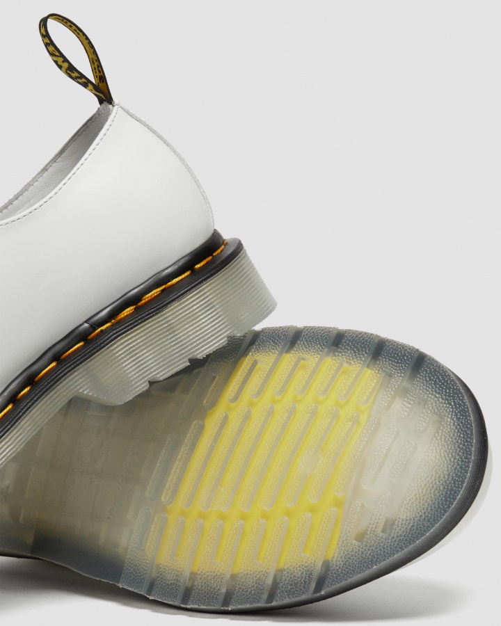 Dr.martens Romania Piele Neteda Alba 1461 Pantofi Oxford Piele Neteda Iced