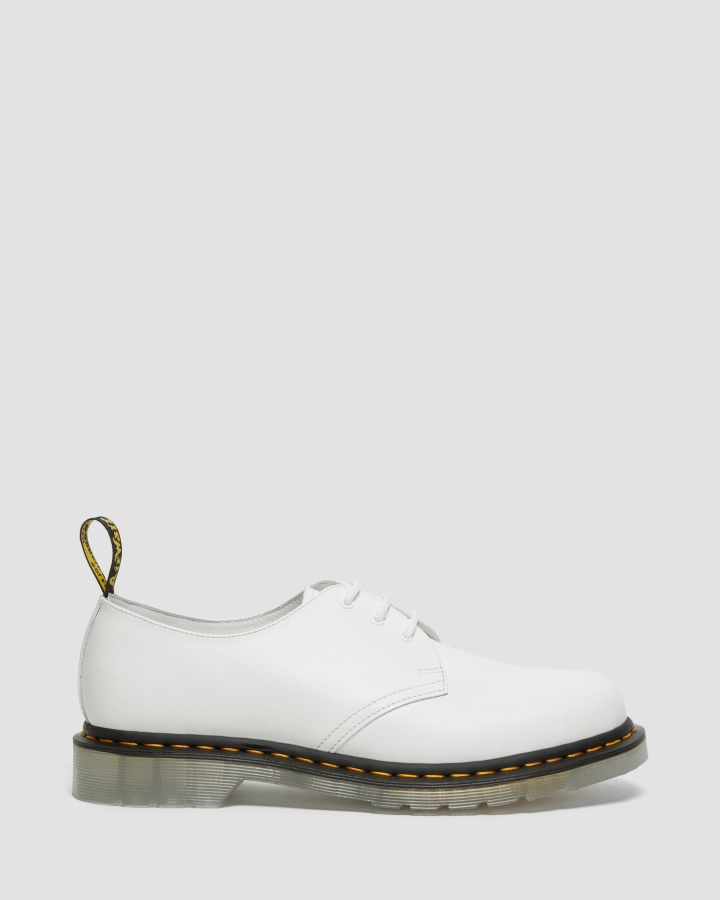 Dr.martens Romania Piele Neteda Alba 1461 Pantofi Oxford Piele Neteda Iced