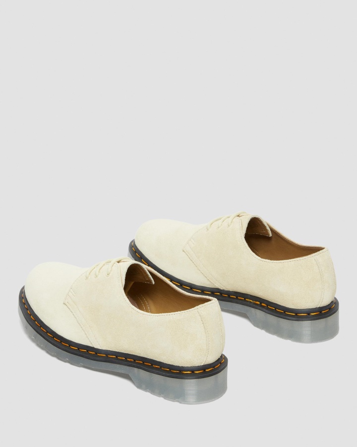 Pantofi Oxford Dr.martens Romania 1461 Iced Suede Crem E.h.suede