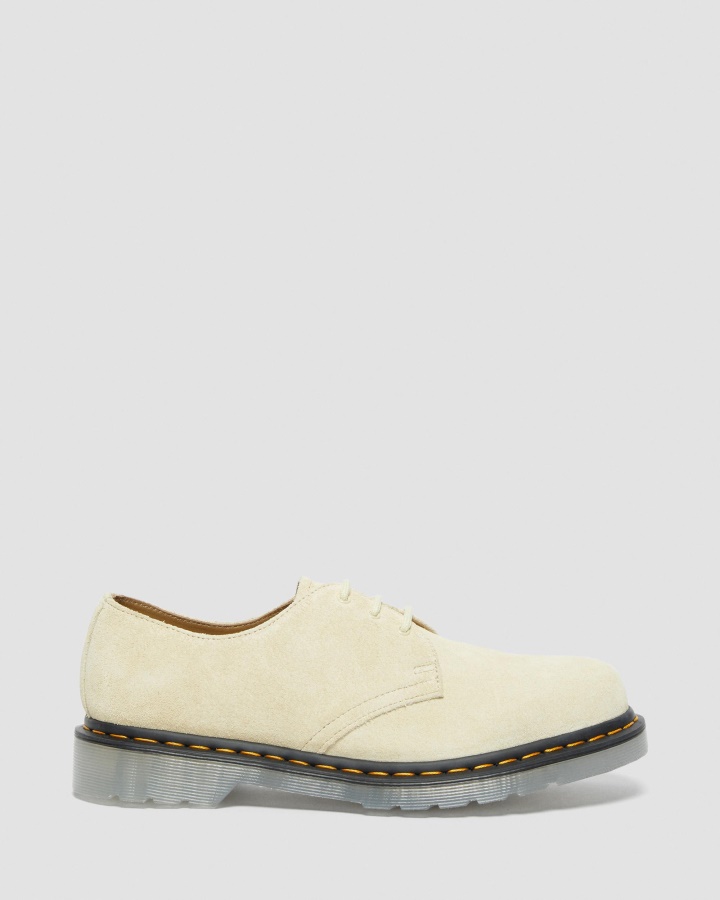 Pantofi Oxford Dr.martens Romania 1461 Iced Suede Crem E.h.suede