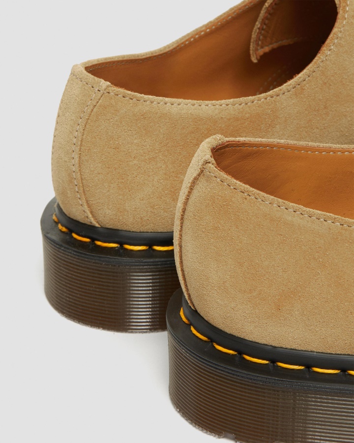 1461 Made In England Pantofi Oxford Buck Piele Intoarsa Bej Dr.martens Romania