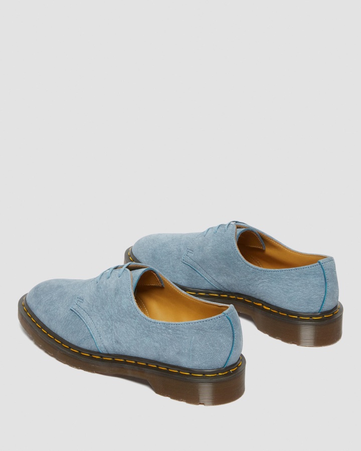 1461 Made In Anglia Pantofi Oxford Din Piele Nubuck Dr.martens Romania Blue