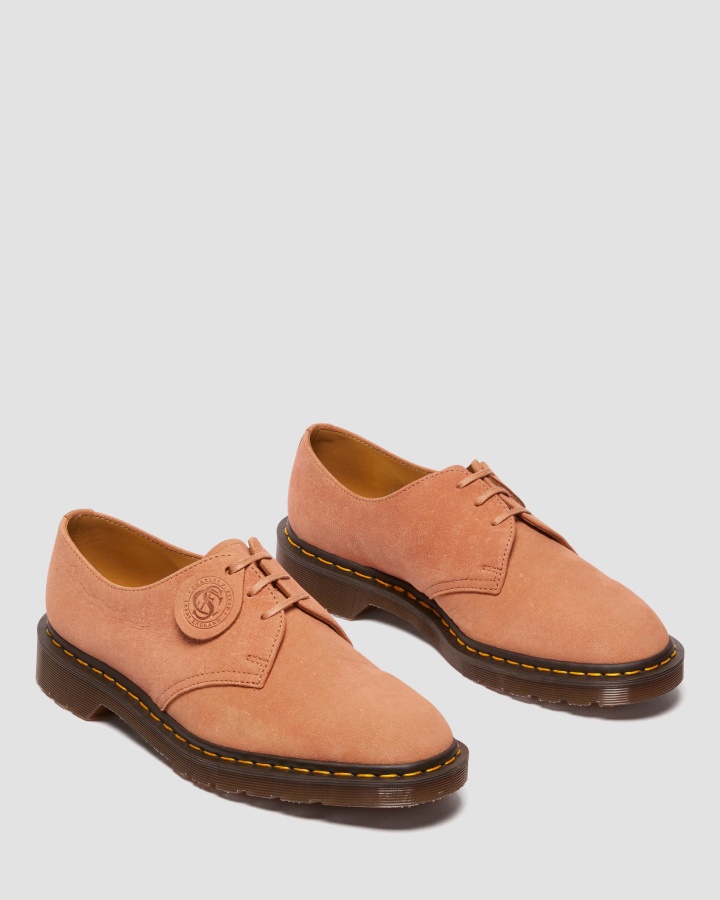1461 Made In England Pantofi Oxford Din Piele Nubuc Dr.martens Romania Roz