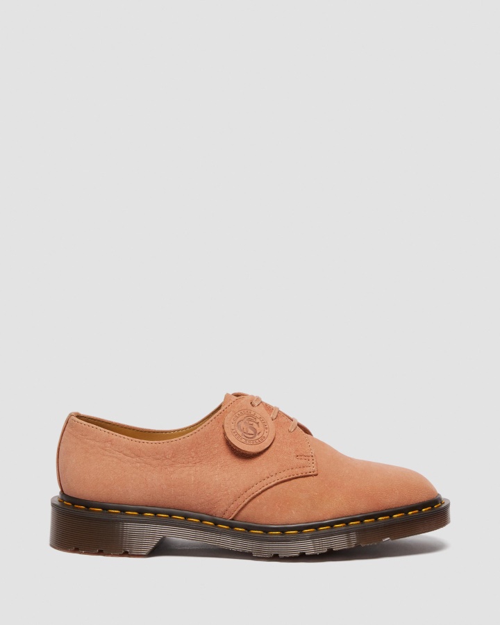 1461 Made In England Pantofi Oxford Din Piele Nubuc Dr.martens Romania Roz