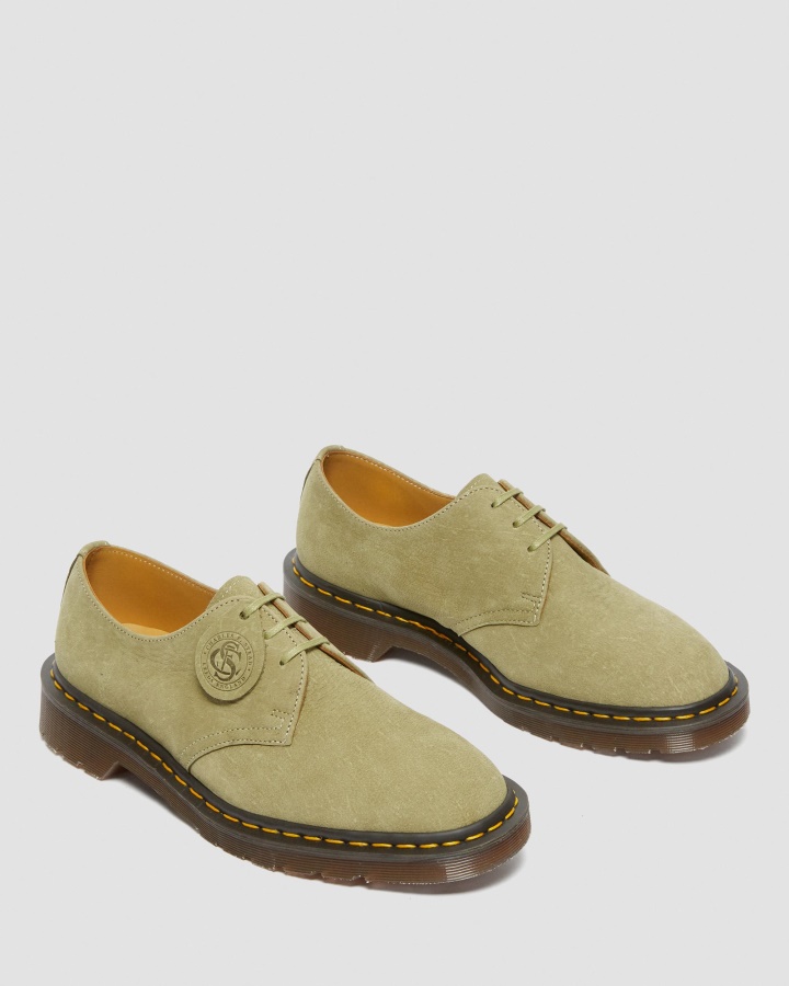 1461 Made In Anglia Pantofi Oxford Din Piele Nubuc Verde Dr.martens Romania