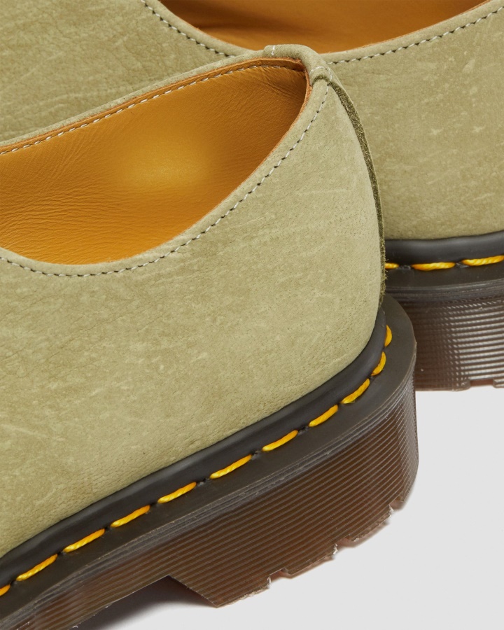 1461 Made In Anglia Pantofi Oxford Din Piele Nubuc Verde Dr.martens Romania