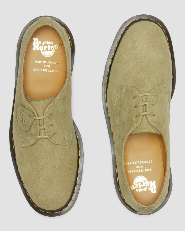 1461 Made In Anglia Pantofi Oxford Din Piele Nubuc Verde Dr.martens Romania