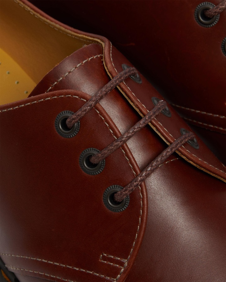 1461 Pantofi Oxford Din Piele Abruzzo Barbati Maro+negru Abruzzo Wp Dr.martens Romania