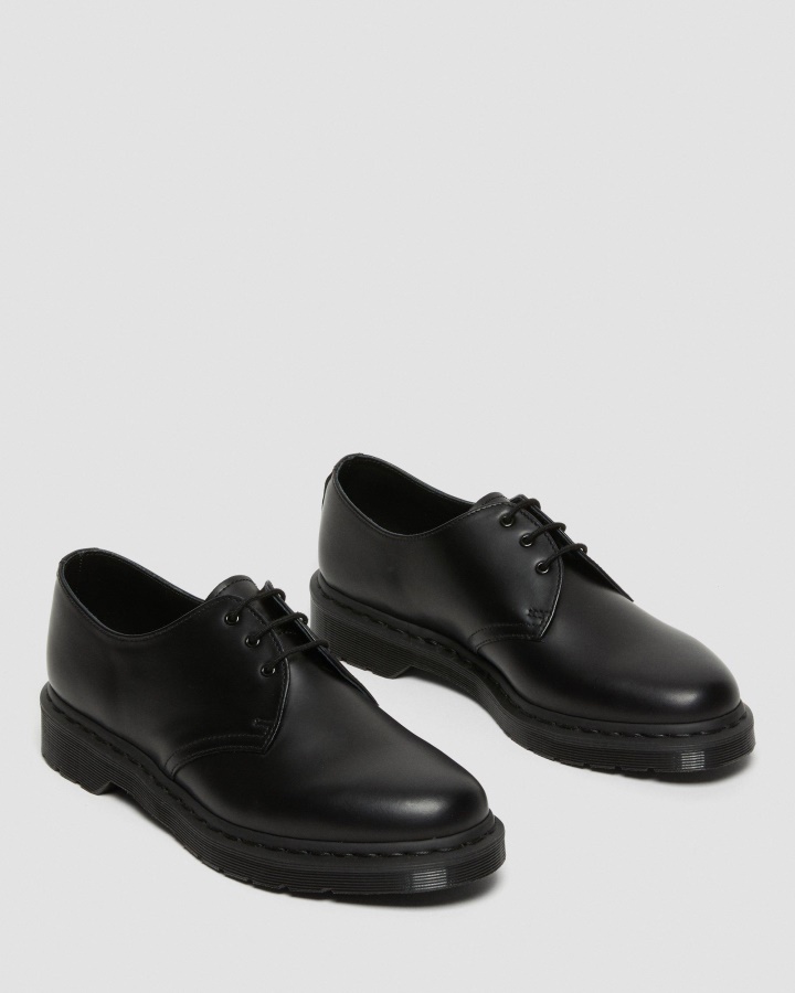 Piele Neteda Neagra Dr.martens Romania 1461 Mono Piele Neteda Pantofi Oxford