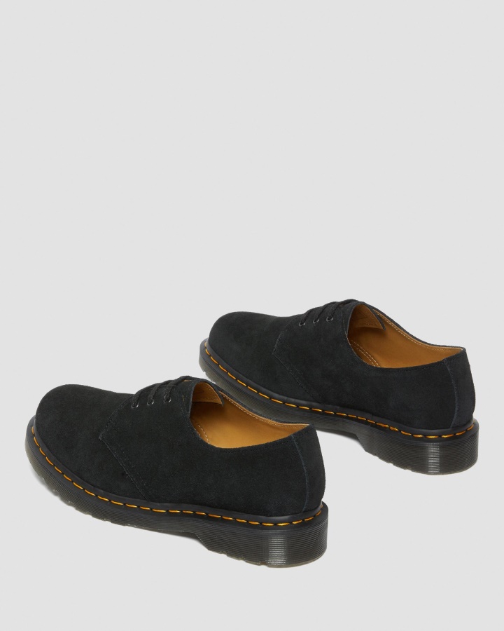 1461 Pantofi Oxford De Piele Intoarsa Dr.martens Romania Negru E.h.suede