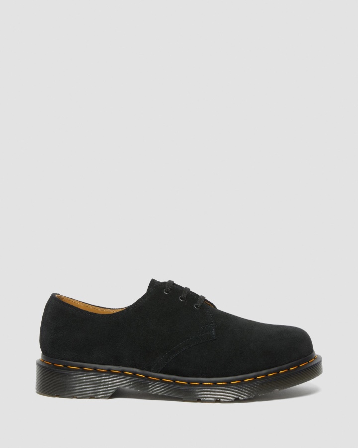 1461 Pantofi Oxford De Piele Intoarsa Dr.martens Romania Negru E.h.suede