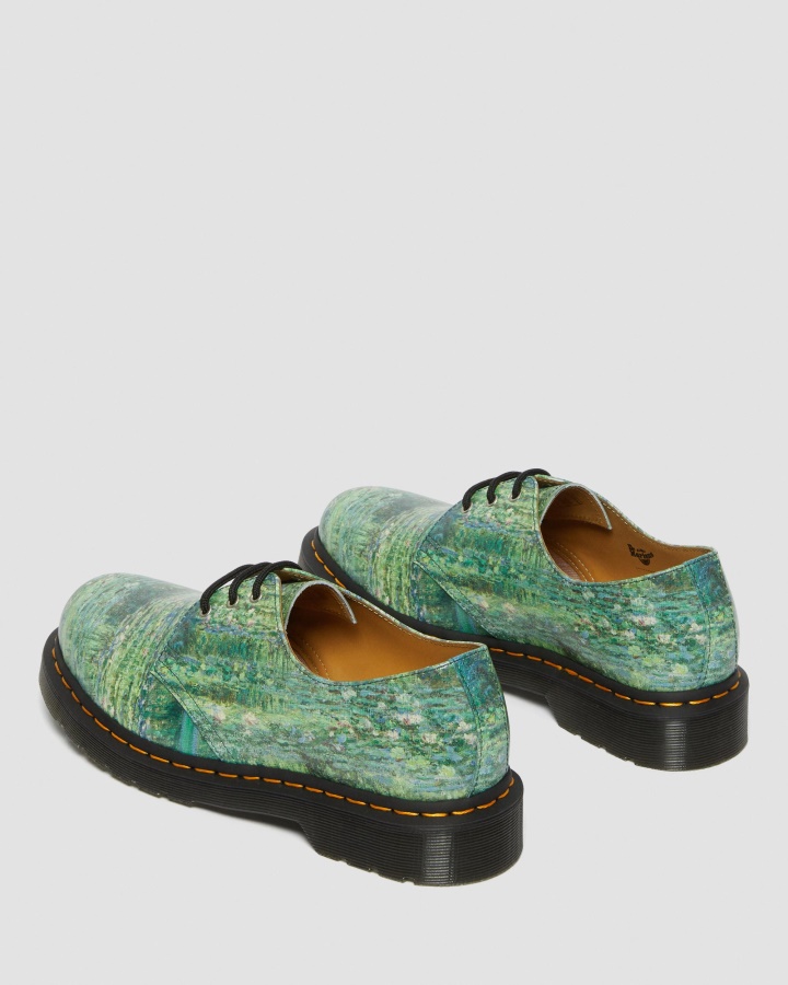 Dr.martens Romania Verde Backhand 1461 The National Gallery Pantofi Oxford Monet