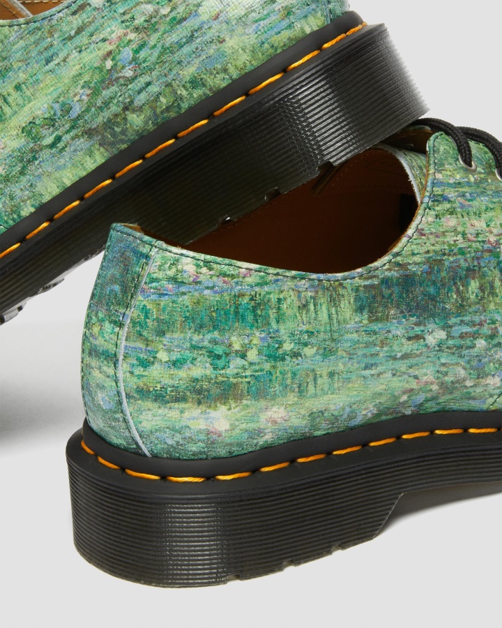 Dr.martens Romania Verde Backhand 1461 The National Gallery Pantofi Oxford Monet