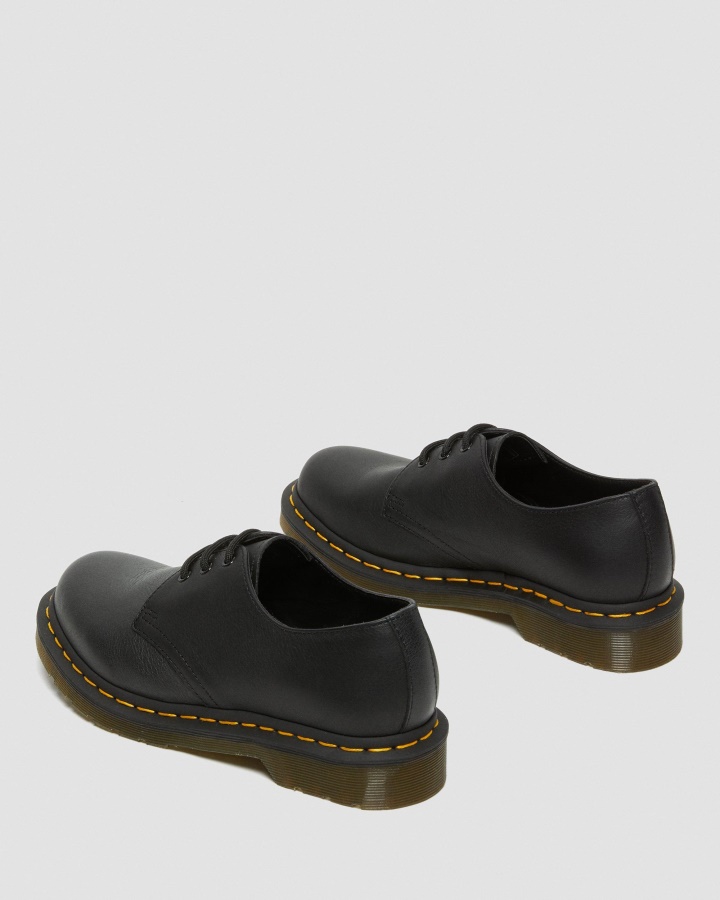 Dr.martens Romania Negru Virginia 1461 Pantofi Oxford De Dama Din Piele Virginia