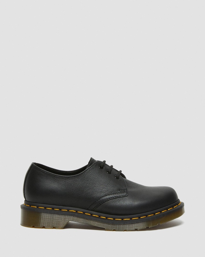 Dr.martens Romania Negru Virginia 1461 Pantofi Oxford De Dama Din Piele Virginia