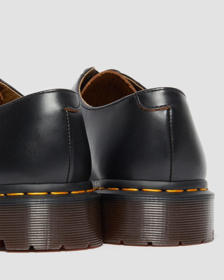 Dr.martens Romania Negru Vintage Neted 2046 Vintage Pantofi Oxford Piele Neteda