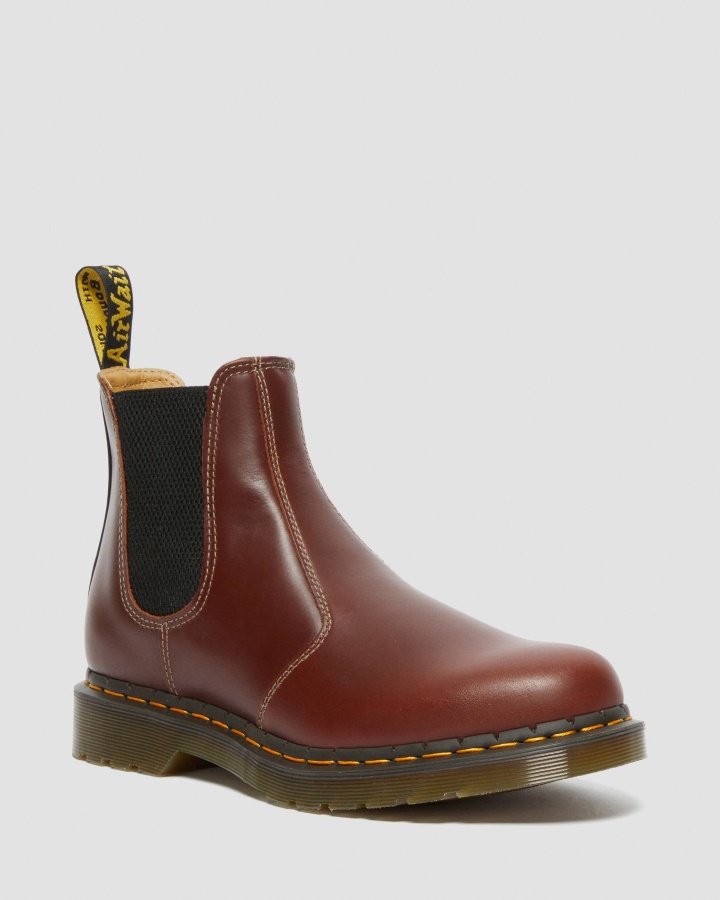 2976 Cizme Chelsea Din Piele Abruzzo Maro+negru Abruzzo Wp Dr.martens Romania