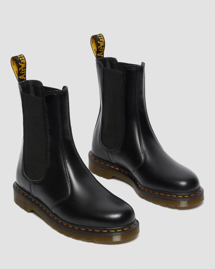 2976 Hi Piele Neteda Cizme Chelsea Canada Dr.martens Romania Neagra Piele Neteda