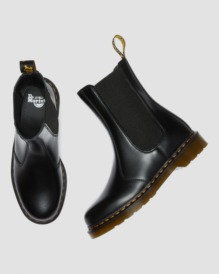 2976 Hi Piele Neteda Cizme Chelsea Canada Dr.martens Romania Neagra Piele Neteda