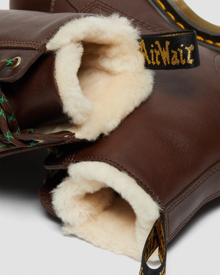Dr.martens Romania Maro Hudswell Barton Made In England Cizme Din Piele Captusita Din Shearling