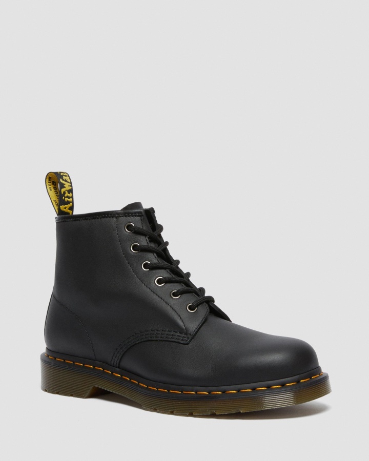 Botine Din Piele Dr.martens Romania 101 Neagra Nappa