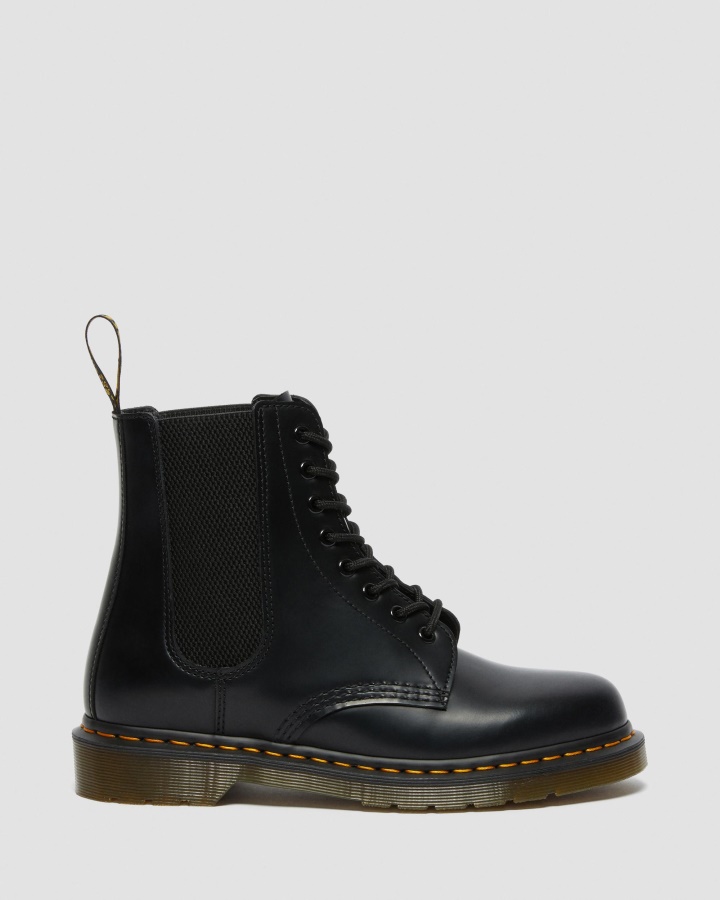 1460 Cizme Harper Piele Neteda Cu Siret Canada Dr.martens Romania Piele Neteda Neagra