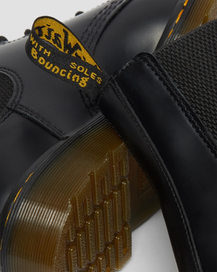 1460 Cizme Harper Piele Neteda Cu Siret Canada Dr.martens Romania Piele Neteda Neagra