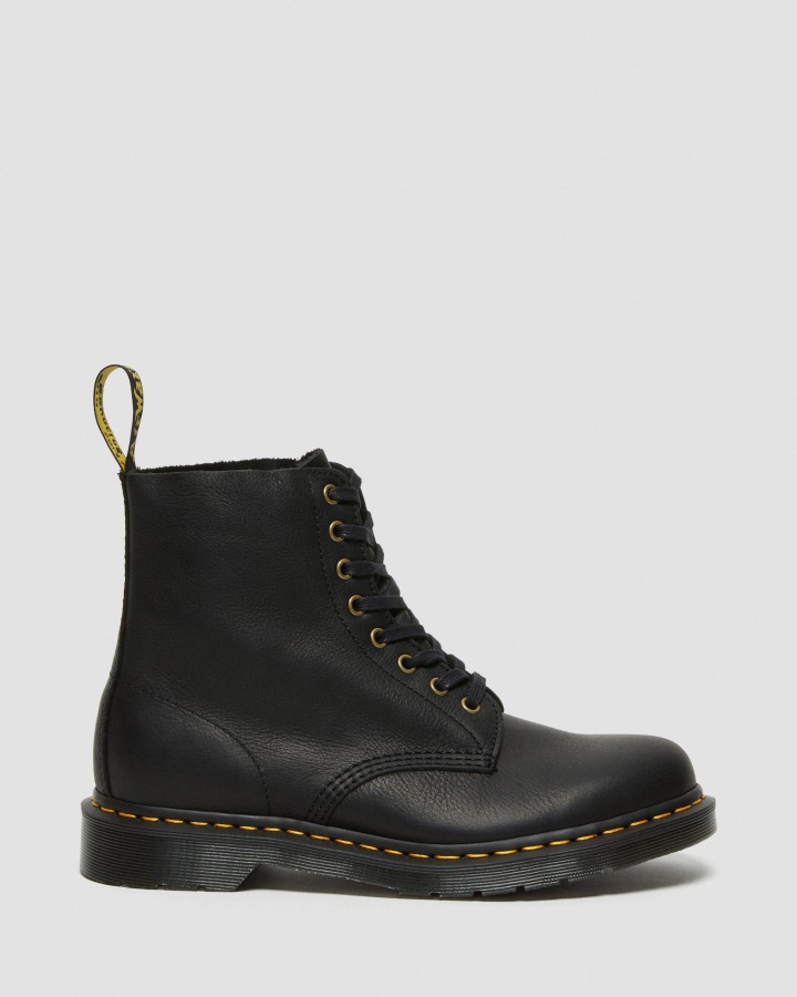 Cizme Negre Ambassador Dr.martens Romania 1460 Pascal Ambassador Din Piele Cu Siret