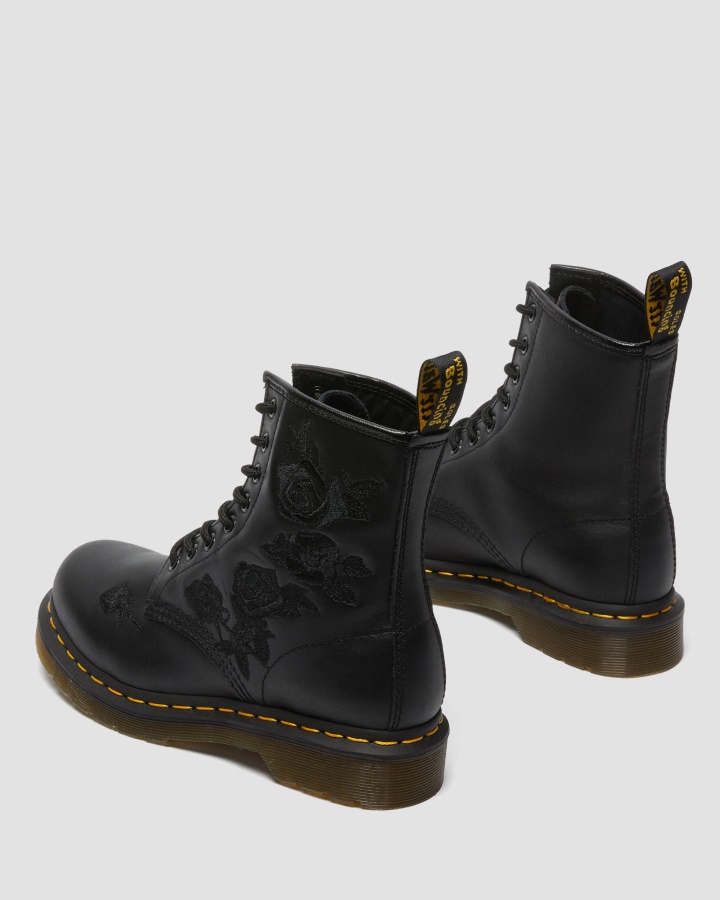 Black Softy T Dr.martens Romania 1460 Vonda Mono Cizme Florale Dama