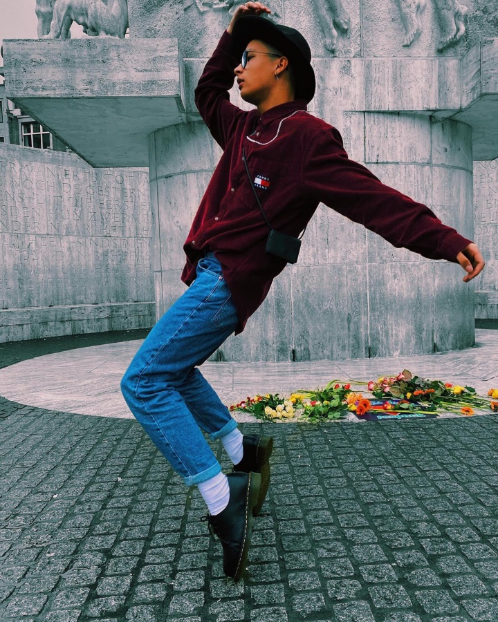 Pantofi Oxford Din Piele Ambassador Dr.martens Romania 1461 Neagra