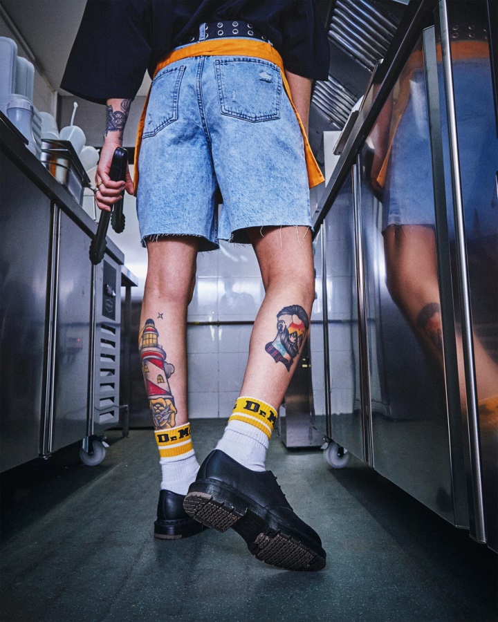 1461 Pantofi Oxford Mono Anti-alunecare Dr.martens Romania Negru Industrial Full Grain